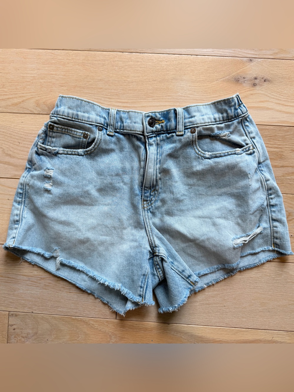 Aerie denim shorts with stretch medium